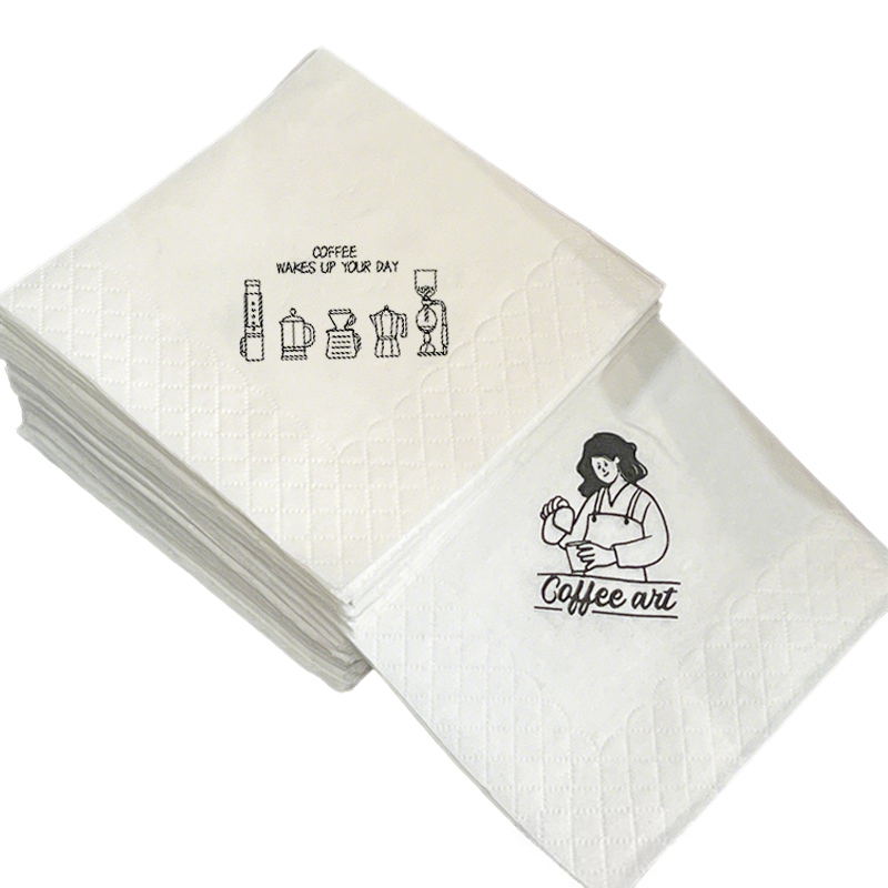 Custom Logo 2ply Disposable Napkin Dinner
