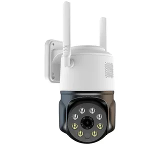 3MP ngoài trời cctv camera với thẻ Sim 4 gam máy ảnh PTZ tự động theo dõi đầy màu sắc tầm nhìn ban đêm WIFI IP 1080P HD Camara de IP67