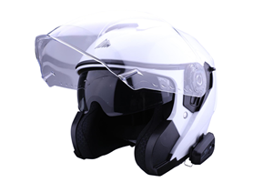 Oem/ODM bán buôn Nhà cung cấp cascos abatibles paramoto Mũ bảo hiểm màu xanh Tai nghe răng nửa mặt xe máy Mũ bảo hiểm - Product Image 6