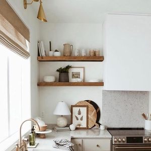 Étagères flottantes personnalisées pour salle de bain - Étagère murale au-dessus des toilettes Décoration de maison de style campagnard Étagère de présentation Étagère à livres Brun rustique - Product Image 5