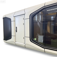 Maison Capsule Spatiale Moderne Préfabriquée Modulaire – Unité de Vie Mobile Portable pour Hôtels et Gîtes en Zones Scéniques