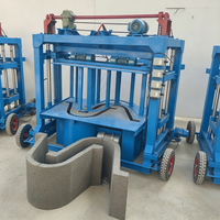 Machine à fabriquer des briques robuste de qualité industrielle pour les grands projets routiers, capacité de production de 10 000 briques