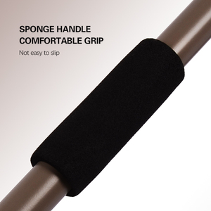 Serpillère ronde en microfibre avec éponge inférieure et manche en acier pour le nettoyage <span class=keywords><strong>professionnel</strong></span> des sols secs et humides - Product Image 4
