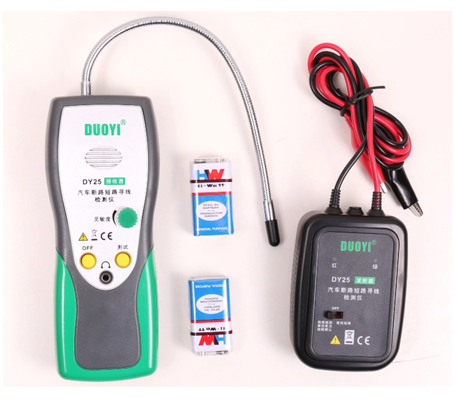Car Short Circuit Detector Engine Analyzer Diagnostic Fault Code Battery System Check Wireless LED Display CE Certified All