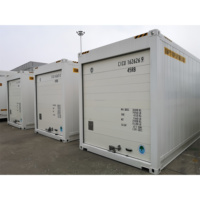 Conteneur frigorifique offshore de 20 pieds avec unités de réfrigération Thermoking Capacité de 28, 3 m3 Porte entièrement ouverte pour le transport routier