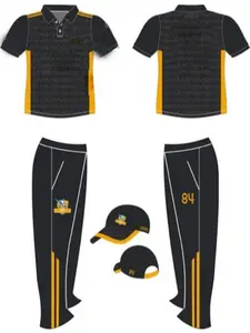 Custom cricket polo t shirt disegno di sublimazione cricket abbigliamento sportivo produttore