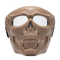 Masque de moto, lunettes de protection, masque de motocross, masque de course, masque de sport, casque tactique, matériau ABS, masque intégral, coupe-vent, anti-lumière