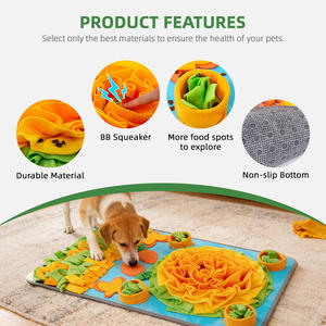 Alfombrilla Olfativa para Perros al por Mayor, Premios para Mascotas, Juguetes Interactivos Antideslizantes para Perros, Estimulan las Habilidades Naturales de Búsqueda de Alimentos - Product Image 4
