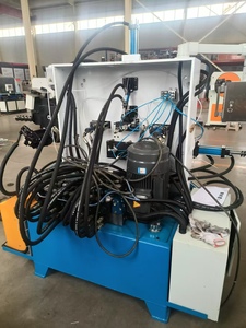 เครื่องทำตีนตุ๊กแกแบบห่วงและตะขออัตโนมัติพร้อมเครื่องยนต์ส่วนประกอบหลักของจีน - Product Image 3