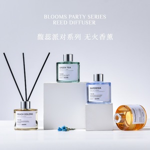 Gardenia <b>Reed</b> <b>Diffuser</b> 50ML Bamboo <b>Reeds</b> Long Lasting Fragrance Home Bedroom Aromatherapy Essential Oils - Product Image 3