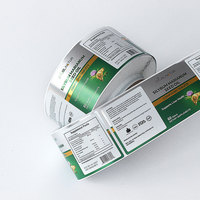 Étiquette en vinyle imperméable imprimée personnalisée Étiquette de produit pharmaceutique de santé UV de haute qualité