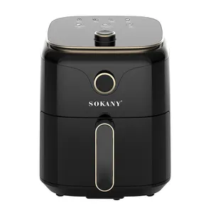 Automatic 4.5L 1400W Nonstick Healthy Oil Free Cooking Air Fryer with Timer And Temperature Control
