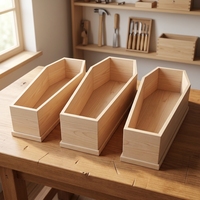 Ataúd de Madera de Paulownia, Caja Conmemorativa Personalizada, Urna de Madera de Grado Mueble para Recuerdos