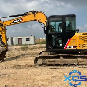 Mini Excavadora Pequeña de Alta Calidad, Usada, Año 2020, Sany Sy75c, Excavadora de Cadenas en Venta - Product Image 4