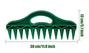 <span class=keywords><strong>Outil</strong></span> pratique et rapide <span class=keywords><strong>pour</strong></span> la plantation de légumes : creuser <span class=keywords><strong>des</strong></span> <span class=keywords><strong>trous</strong></span>, semer et ameublir la terre, avec fonction d'espacement <span class=keywords><strong>des</strong></span> semis <span class=keywords><strong>pour</strong></span> le jardinage - Product Image 2