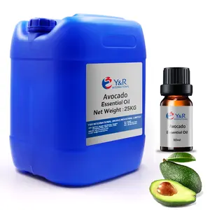 Vente en gros d'huile d'avocat biologique Extra vierge 99% Pure graine huile d'avocat vierge pour la peau