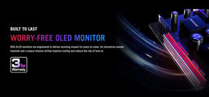 หน้าจอเกม XG27AQDMES a.s.u.rog Strix OLED ของแท้26.5 "1440P QD-OLED 240 Hz เซ็นเซอร์นีโอความใกล้ชิด0.03MS - Product Image 5