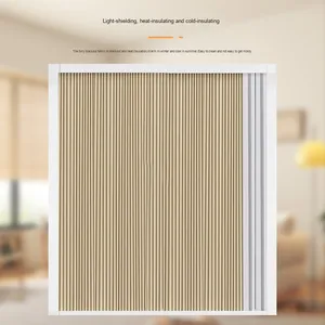 Dual-sử dụng ngày đêm dọc điện có thể gập lại vô hình trượt màn hình cửa sổ dù để che nắng chống muỗi chống UV Skylight - Product Image 1