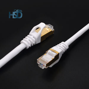 Usine De Haute Qualité Cat6A Cat7 Cat8 <span class=keywords><strong>Rj45</strong></span> SFTP Communication Lan Câble Chat <span class=keywords><strong>7</strong></span> Chat 8 Ethernet Plénum Patch Cordon Câble 3 Mètre - Product Image 2