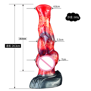 Dildo de Silicona Suave y Cómodo, Agradable al Tacto, en Color Nuevo de Dragón de Fuego, Gran Venta - Product Image 6