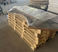 Table de salle à manger en pin massif de 183*91 cm (6 pieds) pour événements, tables pliantes serpentin en forme de S pour mariage