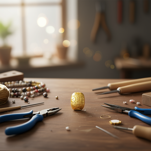 Ciondolo a forma di guscio di tartaruga portafortuna Ilan, 2 pezzi, colore oro, accessorio per la creazione di gioielli - Product Image 3