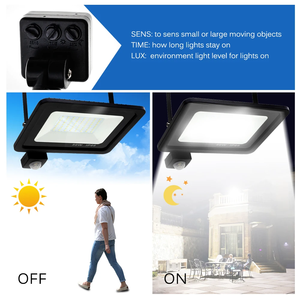 LED PIR เซนเซอร์ตรวจจับความเคลื่อนไหวสีขาว/อุ่น IP66 AC220V โปรเจคเตอร์ภายนอกสปอตไลท์ SMD2835 โคมไฟกลางแจ้งโคมไฟฟลัดไลท์ WD-FL0 - Product Image 4