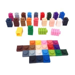 En plastique 1x1 Bloc Briques Legoing Technique Pixel Peinture Sortes Colorées Legoes Jouet Blocs De Construction Compatibles - Product Image 3