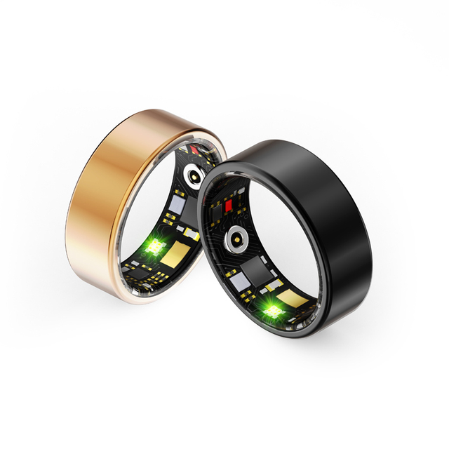R11M Intelligent IP68 Waterproof Smart Ring Fitness Tracker With Sleep Heart Rate Monitoring 3-5 Days Battery Life Smart Ring