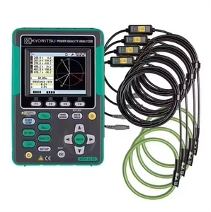 Kyoritsu KEW6315-05 Power Quality Analyzer with Flexible <b>Clamp</b> Sensor Set Analyzers - Product Image 3
