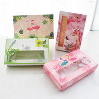 Décorations de mariage 24 pièces, boîte d'emballage licorne à thème de flamant rose, réception-cadeau pour bébé, anniversaire et invités, fournitures de fête