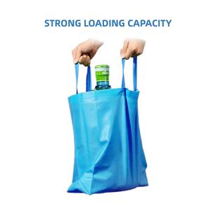 华豪批发定制个性化无纺布袋促销可重复使用购物袋pp层压无纺布购物袋 - Product Image 4