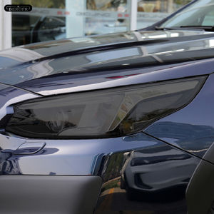 Película de tinte para faros de coche, pegatina protectora de luz TPU, color negro ahumado, accesorios para Subaru Forster BRZ <span class=keywords><strong>Outback</strong></span> Legacy Impreza, 2 uds. - Product Image 4