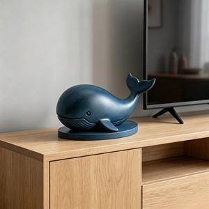 Oasis en las Profundidades Marinas: Admirando a <span class=keywords><strong>la</strong></span> Ballena Azul. Este adorno es tallado y fundido por Bozhiyi - Product Image 4