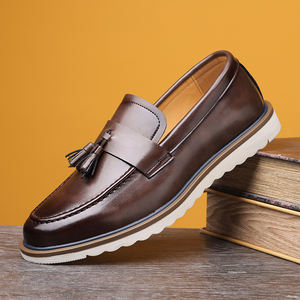 รองเท้าเดรสลำลอง รองเท้าปาร์ตี้ รองเท้าทำงาน รองเท้าขายดีประจำปี 2025 สไตล์อิตาเลียนสุดหรู รองเท้าผู้ชายคลาสสิก - Product Image 5