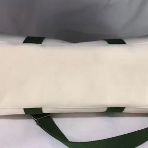 Bolsa de lona de viaje grande resistente personalizada para gimnasio, bolsa de lona impermeable para deportes - Product Image 6