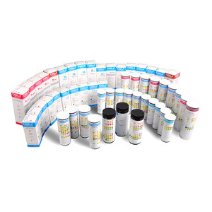 Prix usine Leucocytes Nitrite <span class=keywords><strong>PH</strong></span> Bandelettes de test Bandes de réactif d'analyse d'urine Bandelettes de test d'urine DIRUI - Product Image 1