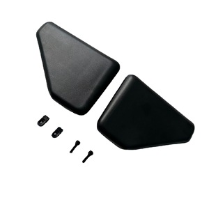 Embouts de pédale Ford FL3Z-16N455-BA FL3Z-16A455-BA, pièces automobiles en ABS noir moulé par injection, 2015-2020 - Product Image 1