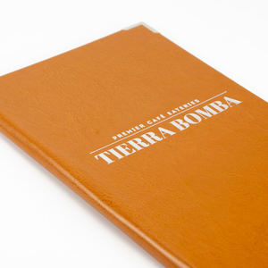 Fournisseur professionnel de porte-menus en cuir PU avec bande élastique, livre de menus pour restaurant - Product Image 2