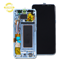 Pantalla LCD ORIGINAL para Teléfono Móvil Samsung Galaxy S8 S9 S10 S20 S21 S22 S23 S24 S25 Plus Ultra, Pantalla Táctil LCD con Marco