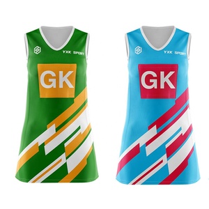 Maglia Personalizzata per Netball e Tennis da Donna e Ragazza, Uniforme Sportiva Sublimata per Squadre, Abito da Netball - Product Image 6
