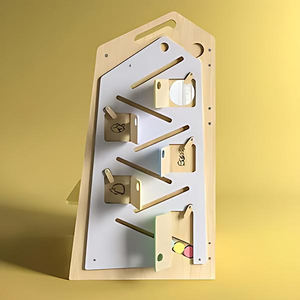 Torre <span class=keywords><strong>de</strong></span> Aprendizaje para Bebés con Forma <span class=keywords><strong>de</strong></span> Casa, Altura Ajustable, Taburete Auxiliar <span class=keywords><strong>de</strong></span> <span class=keywords><strong>Cocina</strong></span> con Juego Montessori - Product Image 5