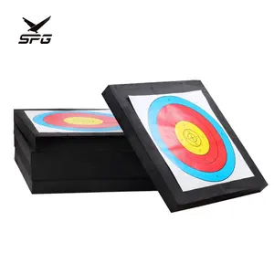 SPG Archery EVA Target 5cm Composto Tradicional Recurve Bow Carbon Arrow Hunting Stand Paper Set Acessórios de Treinamento Espuma 3D