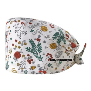 Gorros Quirúrgicos Unisex de Buena Calidad, Transpirables, Reutilizables, de Secado Rápido, con Estampado Multicolor - Product Image 6