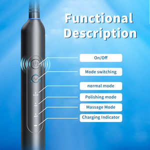 Brosse à dents électrique rotative personnalisable, brosse à dents oscillante rechargeable avec 2 têtes <span class=keywords><strong>de</strong></span> brosse - Product Image 5