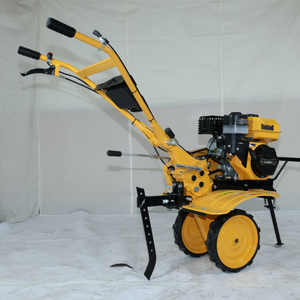 Motoculteur à essence 7HP TL1WG3.8-50FQ Euro V certifié CE, largeur 900-1050mm, couple élevé, décompacte les sols durs pour l'agriculture viticole en Italie. - Product Image 4