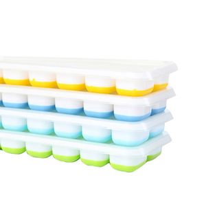 Meilleures ventes : Moules à glaçons colorés et sûrs avec couvercle pour la maison, le bar, les voyages et les fêtes – Mini moules à glaçons tendance - Product Image 3