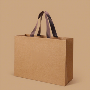 Borse in Carta Kraft Personalizzate per Negozi di Abbigliamento, Scarpe, Regali e Articoli di Lusso, Grande Capacità - Product Image 6