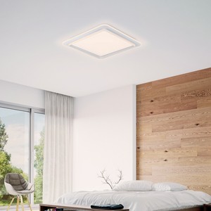 Hiện đại LED đèn trần thông minh Flush núi Wifi app điều khiển thay đổi độ sáng thân thiện với môi chiếu sáng trong nhà để sử dụng nhà - Product Image 6