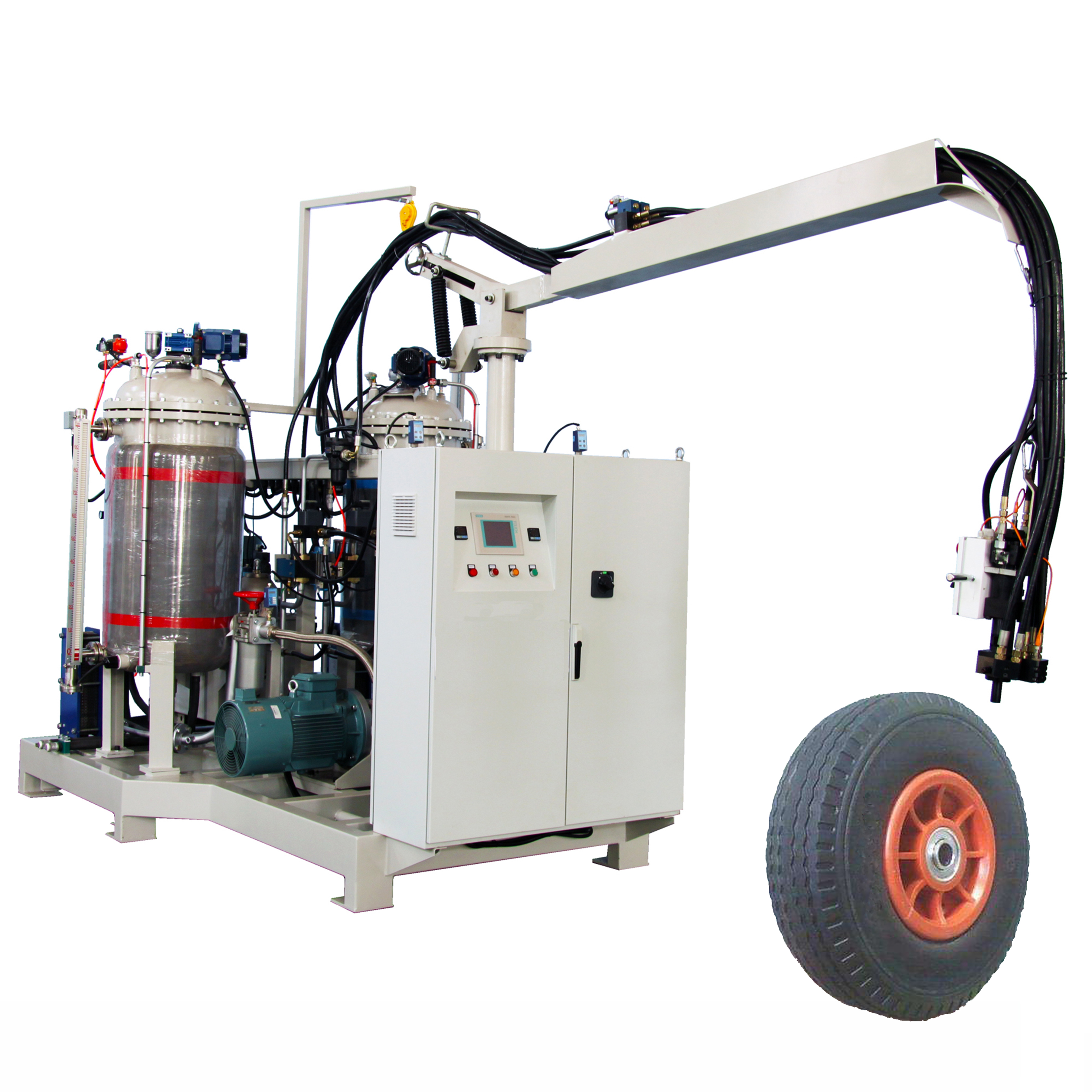 tyre foam filling machine